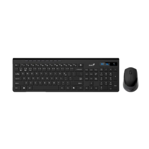 Combo teclado + mouse inalámbrico Genius Slim 8230 Negro