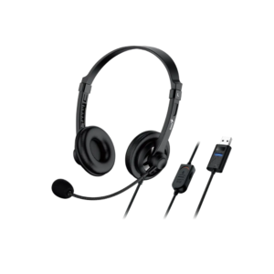 Audífonos Diadema Genius HS-230U USB-A Negro