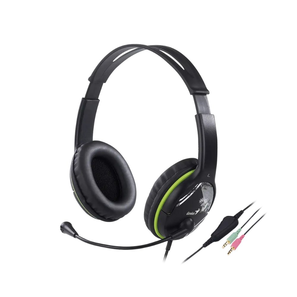 Audífonos Diadema Genius HS-400A Negro