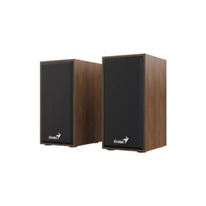 Parlantes Genius SP-HF-180 USB Madera