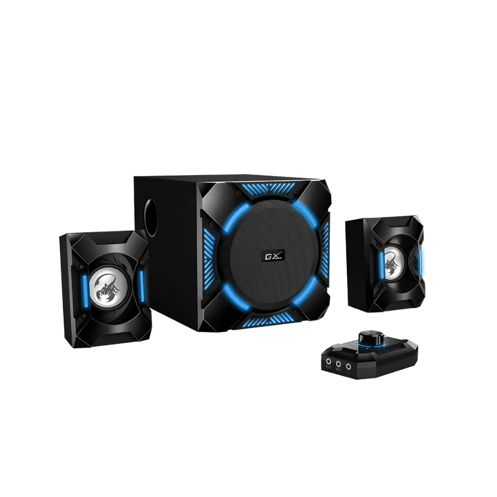 Altavoces Gamer Genius SW-G2.1 1200 Negro