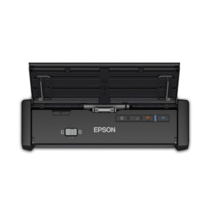 Escaner Epson WorkForce ES-300W con Wifi Portátil /Duplex 25 ppm/ADF con capacidad de 20 hojas/ Ranura especial para tarjetas/ciclo de 500 paginas diarias,