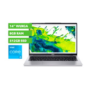 Portátil Acer Aspire Go 14 - Intel Core 3, 14" WUXGA, 8GB/512SSD
