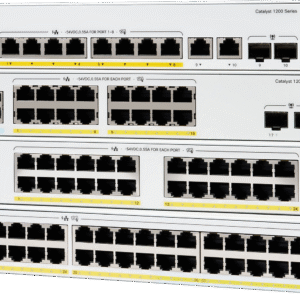 Switch Cisco Catalyst 1200 (24-Port GE, PoE) - Conectividad Gigabit y Energía