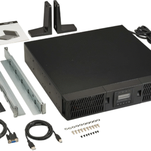 UPS EATON Tripp Lite series SAI SmartOnLine de doble conversión 1500VA 1350W 208/230V - 8 tomacorrientes, autonomía extendida, opción de tarjeta de red, LCD, USB, DB9, 2U Rack/Torre