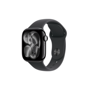 Apple Watch Series 11 GPS 42mm Jet Black Aluminium Case con Black Sport Band - S/M
