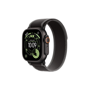 Apple Watch Ultra 3 GPS + Cellular 49mm Black Titanium Case con Black/Charcoal Trail Loop - M/L