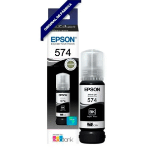 Botella de Tinta Negra Epson T574120-AL | Fotografía Premium para EcoTank L8050 | Tecnoprocesos Colombia