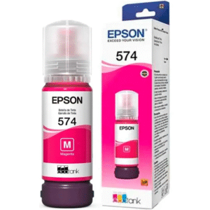 Botella de Tinta Magenta Epson T574320-AL | Colores Cálidos para EcoTank L8050 | Tecnoprocesos Colombia