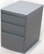 Cajonera Metálica 3 Gavetas 720x370x480 mm | Full Extension | Gris Agatha | Tecnoprocesos Colombia