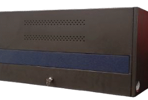 Gabinete Aéreo Archivador 900 mm | Fondo Negro con Paño | Alacena de Oficina Modular | Tecnoprocesos Colombia