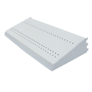 Cremallera Metálica 2 Mts Alto | Montante Punzonado Calibre 16 | Soporte Vertical para Góndola | Tecnoprocesos Colombia