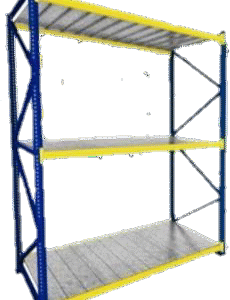 Viga Metálica 2000 mm | Soporte Estantería Semipesada | Lámina Calibre 16 CR | Carga 450 kg | Tecnoprocesos Colombia