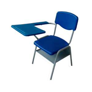 Silla Conferencia Apilable Plástica y Metálica | Asiento Alto Impacto | Estructura Cal. 18 | Canastilla Metálica | Tecnoprocesos Colombia