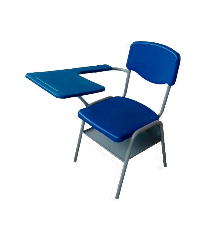 Silla Conferencia Apilable Plástica y Metálica | Asiento Alto Impacto | Estructura Cal. 18 | Canastilla Metálica | Tecnoprocesos Colombia