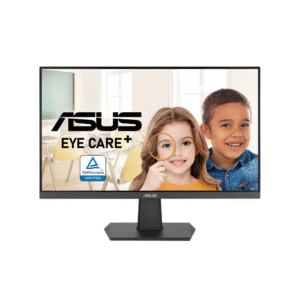 Monitor ASUS VA24EHF Eye Care 23.8 Pulgadas FHD | Panel IPS 100Hz | 1ms MPRT | Sincronización Adaptativa | Sin Marco VESA | Cuidado Visual TÜV
