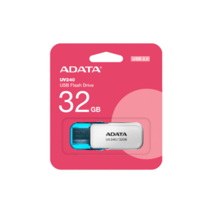 Memoria Usb Adata 2.0 UV240 Escualizable 32GB Blanca