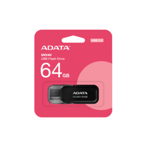 Memoria USB adata 2.0 UV240 64GB Negra