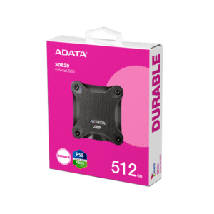 SSD EXTERNO ADATA ANTIGOLPES SD620 512GB NEGRO